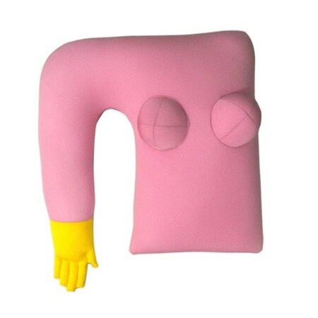 Living Healthy Products Living Healthy Products GFBP-001-01 Girlfriend Body Pillow in Pink - Moshi GFBP-001-01